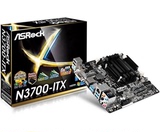 ASROCK/华擎科技 N3700-ITX 奔腾四核套板 迷你主板 NAS主板 现货