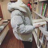 男士棉衣外套2015新款韩版男装加厚冬季青年面包棉服潮男连帽棉袄