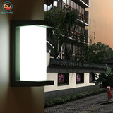 现代简约创意壁灯阳台壁灯 防水 过道走廊庭院灯LED户外壁灯防水