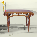 供桌 条案 仿古实木家具 明清中式 供台 佛龛 雕花 卷头供桌 特价