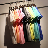 半袖t恤韩版一件代发纯色22色新款服装地摊货源批发学生女士短袖