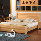 东城家居 全实木床卧室家具榉木床双人床气压床箱式床现代新中式