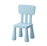 宜家 IKEA 玛莫特儿童椅卡通靠背椅学习椅卡通凳宝宝餐椅