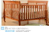 双胞胎婴儿床宝宝床实木环保 松木欧式高档多功能儿童床