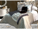软装床品套件样板间床品欧式新古典床品紫色样板房床品米色多件套