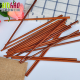南美洲红木筷酒店餐厅专用筷子消毒碗柜专用筷子10双装