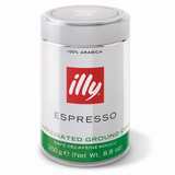 意大利原装进口illy低因咖啡粉咖啡豆100%阿拉比卡250克罐装