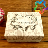 现货白卡纸天地盖手工皂化妆品礼品小饰品包装定做礼盒板盒印刷盒