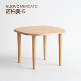 日式家具学习桌 书桌 原木色实木写字桌 儿童学生MUJI风格6省包邮