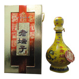 牡丹江老坛子 五星白酒 浓香型42度一斤 高档礼盒陶瓷瓶