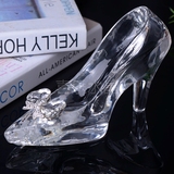 创意生日礼物灰姑娘的水晶鞋18岁成人礼礼品结婚摆件送老婆送闺蜜