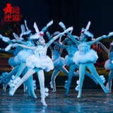 中国蓝天空军幼儿艺术团《美丽家园》舞台剧演出服少儿表演服装