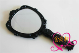 韩国原装进口安娜苏镜子 化妆镜子便携高档手柄镜 手柄小镜正品