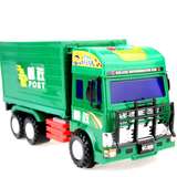 箱货车大号儿童惯性玩具大卡车 邮政运输车货柜车 男孩车模型集装