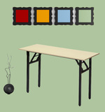 折叠办公桌会议桌学习桌长桌子厨房餐桌现代简约简易便携户外