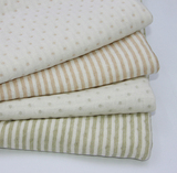 纯棉针织布 婴儿服装有机棉天然彩棉夹棉布料空气层宝宝秋冬布料