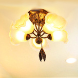 简欧美式田园地中海餐厅门厅过道玄关阳台书房卧室创意花式吸顶灯