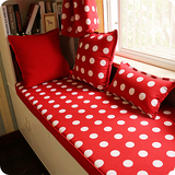 飘窗垫定做加厚坐垫高密度海绵窗台垫子沙发坐垫纯棉棉帆布布料