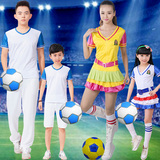 夏季学生啦啦队服装啦啦操服装足球宝贝服表演服拉拉队舞台演出服