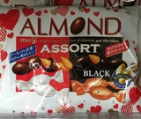 日本代购直邮 明治meiji almond杏仁夹心巧克力/黑巧克力2种口味