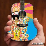 【预定】正版授权 美国FENDER 芬达 木吉他模型Jimi Hendrix纪念3
