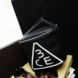 个性女包大容量3CE收纳包 可爱方形化妆包潮时尚韩国时尚包包