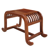 木美家 新中式实木妆凳 中式坐凳化妆梳妆凳短凳换鞋凳