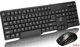 电脑配件批发厂家 追光豹Q8有线鼠标键盘套装 键盘鼠标套装