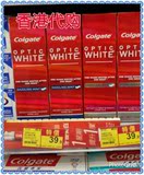 香港正品代购进口Colgate Optic White 高露洁光感白美白牙膏现