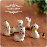 ◆原创萌物 筷子架 陶瓷 可爱 小猫咪萌筷枕筷架创意筷子托清新风