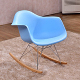 时尚现代简约椅伊姆斯创意椅子咖啡室休闲实木腿餐椅设计椅 【4】