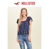 Hollister 2016女装夏款休闲梭织女式衬衫 女 119964