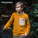 Discovery童装户外2015春秋冬季男童抗静电保暖抓绒衣服DACD90847