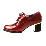 红蜻蜓REDDRAGONFLY 时尚舒适 系带满口单鞋 上品折扣B563043
