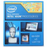 热卖英特尔（Intel）至强四核 E3-1231v3 1150接口 盒装CPU处理器