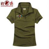战地夏季户外军迷军装修身棉质迷彩服女式休闲短袖特种兵战术t恤