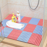 TPR浴室拼接地垫 卫生间防滑隔水垫 淋浴疏水垫厕所塑料防水脚垫