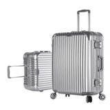 热卖日默瓦同款防爆拉杆箱铝框万向轮男女pc旅行箱登机包行李箱子