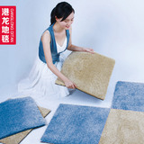 绒面拼接地毯卧室床边榻榻米长方形满铺客厅茶几垫简约现代可手洗