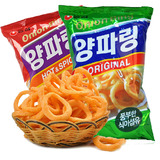 韩国进口 农心洋葱圈原味辣味60g实惠装 休闲食品小吃零食儿童