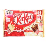日本进口零食Nestle雀巢 KitKat奇巧迷你红白威化巧克力饼干