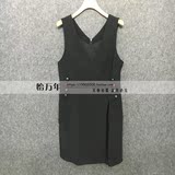 代购台湾3F国际专柜正品2016秋新款女装连衣裙 363062L 黑色 759