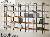 新款办公室钢木书架组合书柜储物架置物架货架展示架隔断架可定做