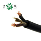 热卖浙江中策电线2芯橡套电缆YZ2*1平方电焊机锅炉线