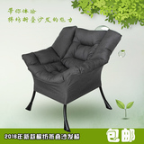 路华创意布艺懒人躺椅客厅咖啡厅日式单人沙发电脑休闲可爱折叠椅