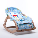 多功能婴儿椅婴儿摇椅躺椅 新生儿宝宝哄睡实木0-3岁儿童摇摇椅