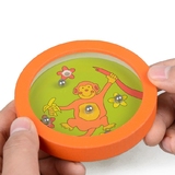 木质走珠玩具 儿童掌上迷宫玩具 圆平衡滚珠早教耐性益智游戏