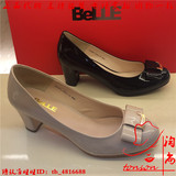 专柜正品代购Belle/百丽16年春款女鞋单鞋BBLBJQ04 BJQ04支持验货