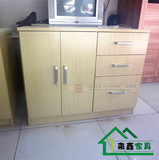 北京板式家具电视柜3抽屉柜两门储物柜简约环保木质杂物柜可定做