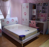 儿童床女孩公主房青少年儿童家具套房组合卧室1.5高箱储物床1.2米